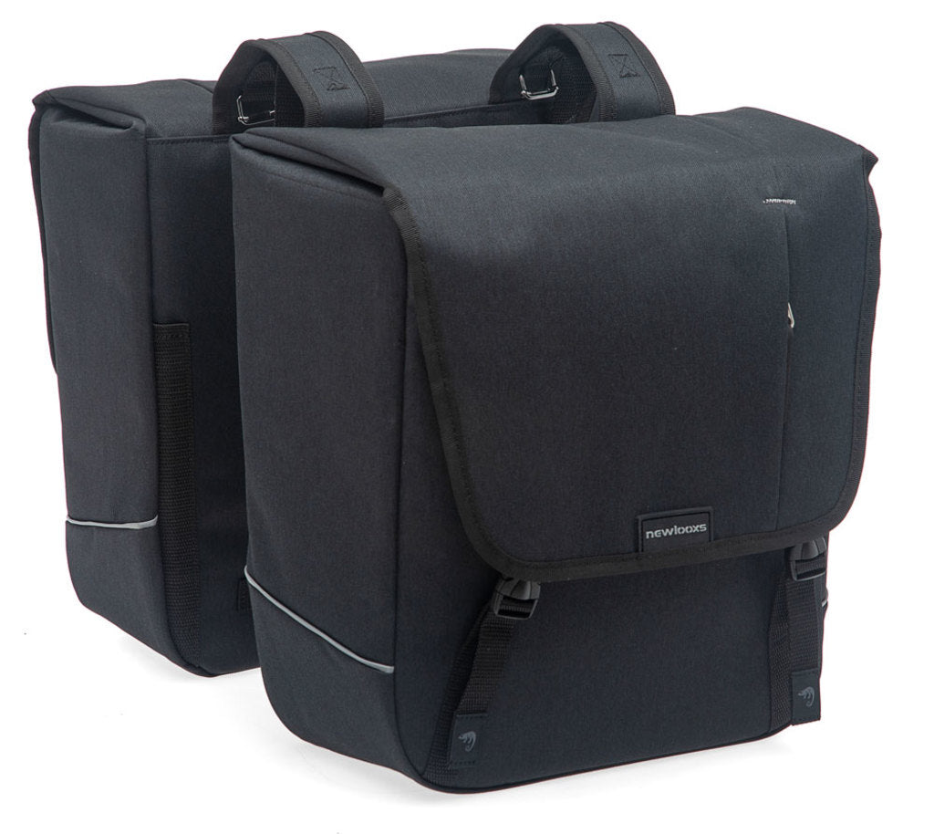 Dubbele-Fietstas-New-Looxs-Nova-Black-32-Liter Dubbele-Fietstas-New-Looxs-Nova-Black-32-Liter